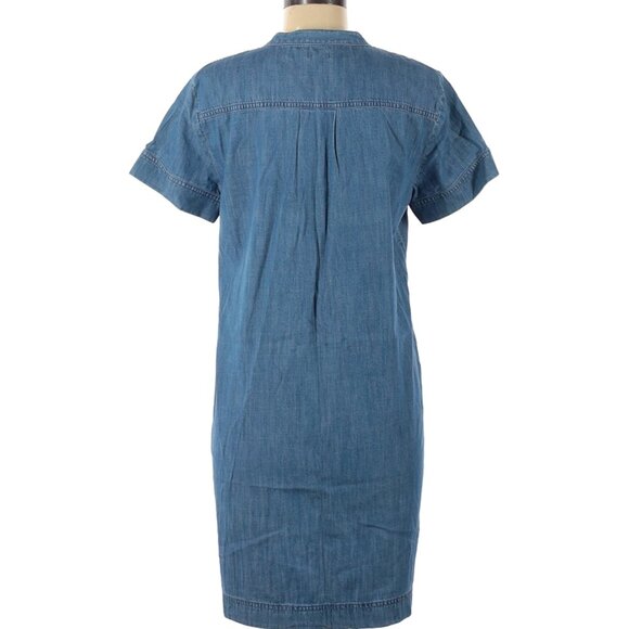 NWT! $89.50 J. Crew Denim Knee Length Dress, Sz.8 - Picture 2 of 4